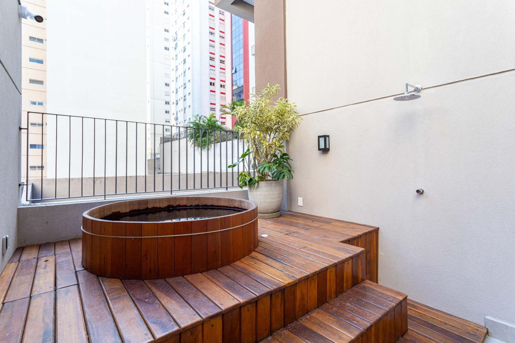 サンパウロCharlie Pamplona Jardim Paulistaアパートメント エクステリア 写真
