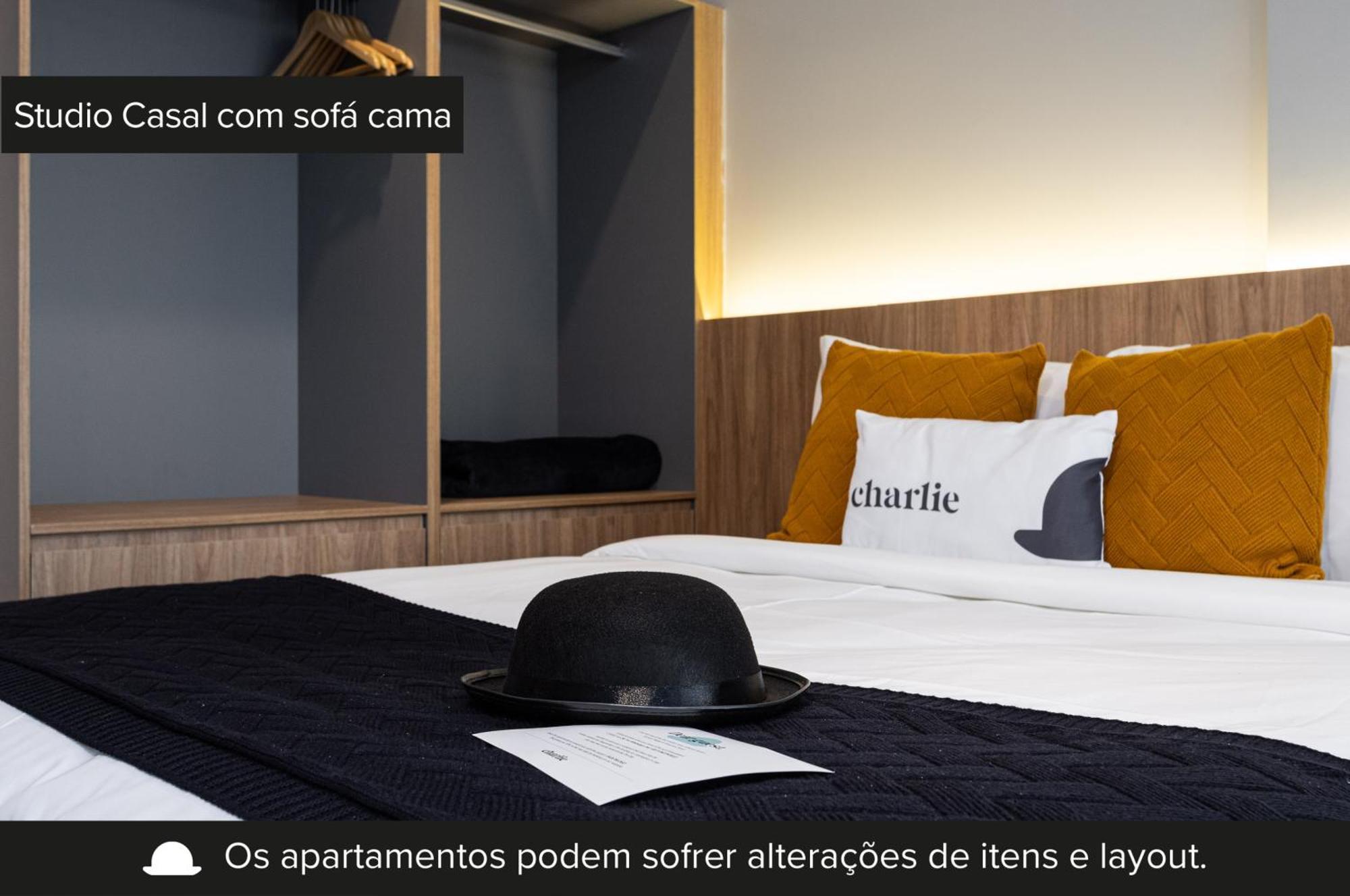 サンパウロCharlie Pamplona Jardim Paulistaアパートメント エクステリア 写真