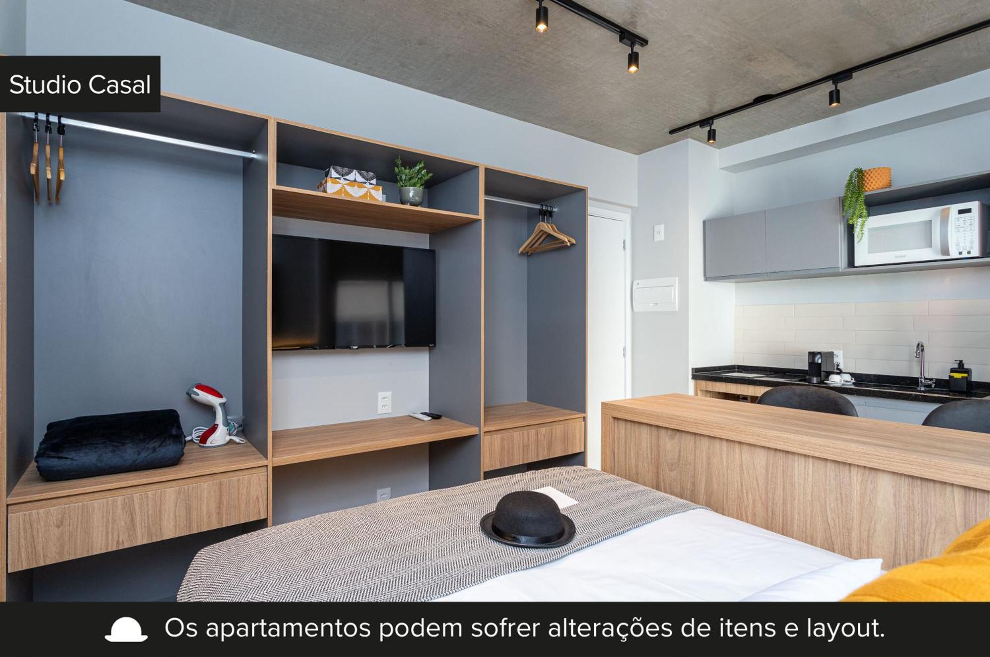 サンパウロCharlie Pamplona Jardim Paulistaアパートメント エクステリア 写真