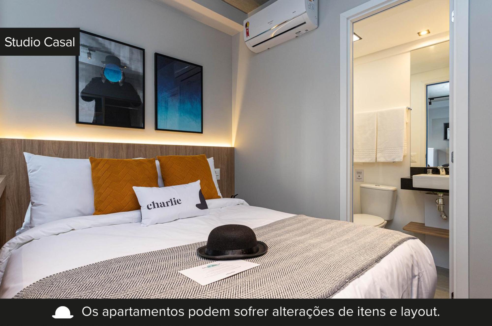 サンパウロCharlie Pamplona Jardim Paulistaアパートメント エクステリア 写真
