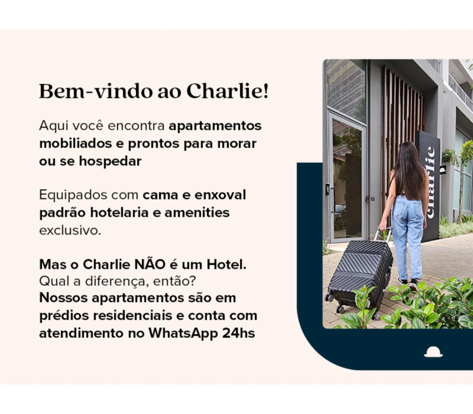 サンパウロCharlie Pamplona Jardim Paulistaアパートメント エクステリア 写真